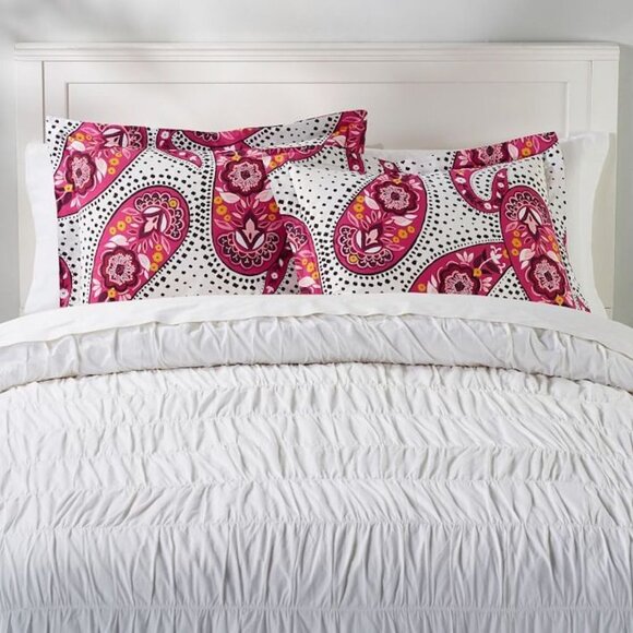 New in Package - Pottery Barn PBTeen Retro Paisley Flanged Sham, Hippie 1960s - Picture 5 of 6